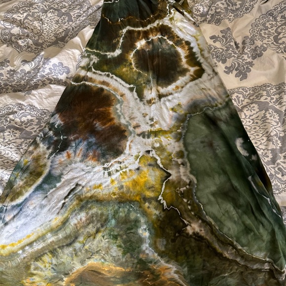 Hand dyed Maxi Dress - Picture 3 of 6